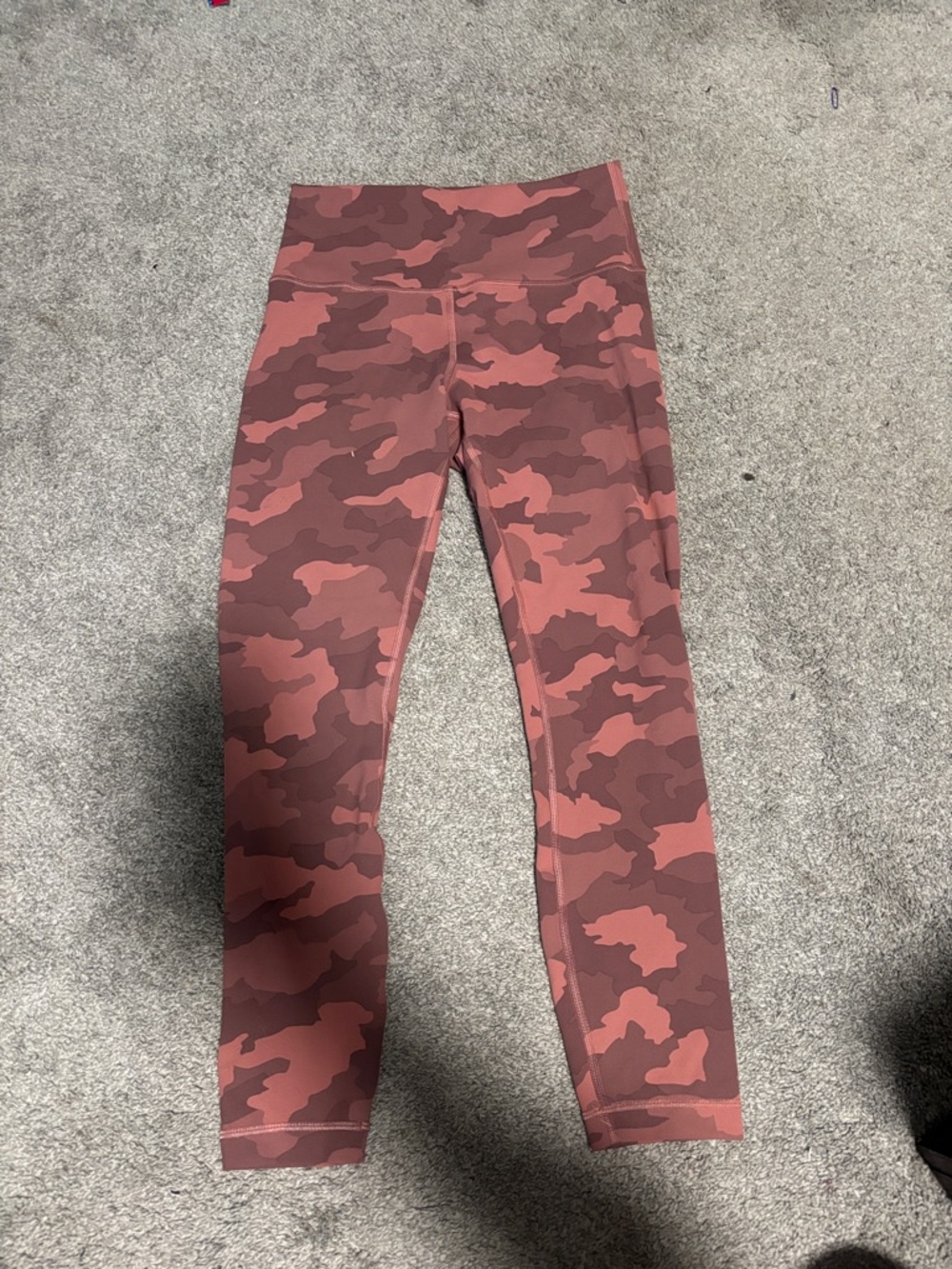 lululemon athletica Pink Camo High-Rise Leggings